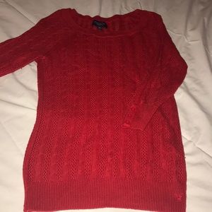 American Eagle Red Sweater